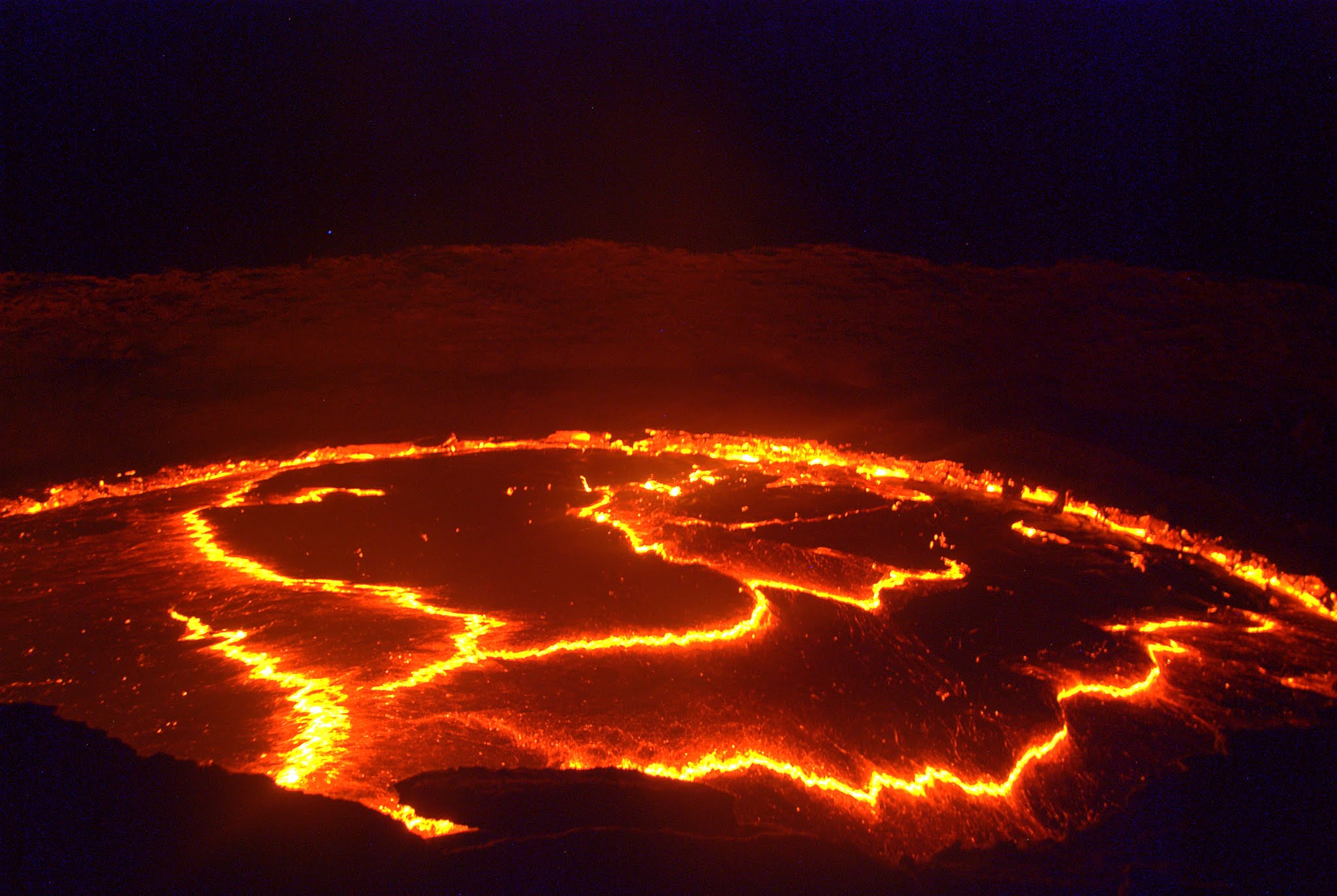 erta ale active lava lake