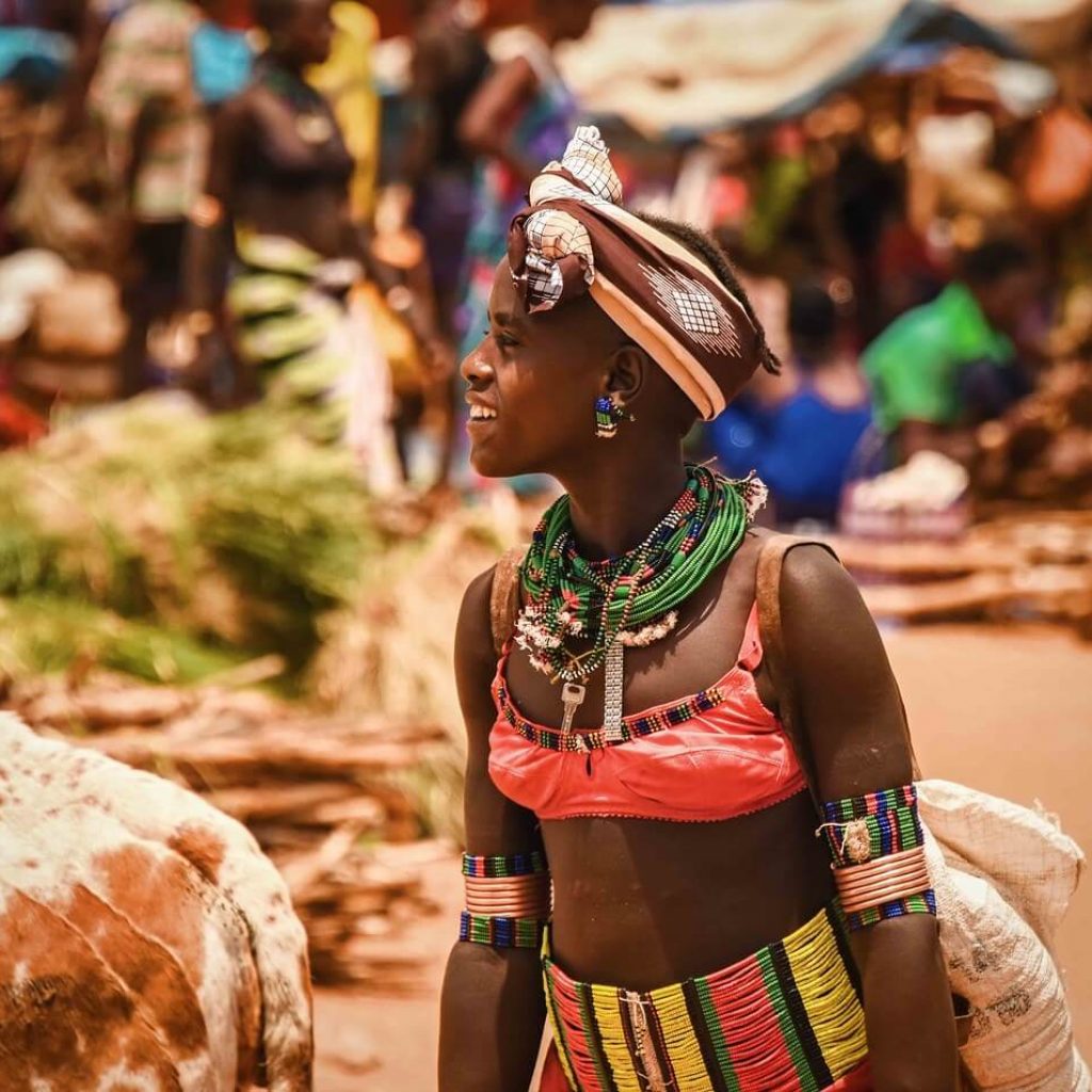 beautiful bana girl omo valley